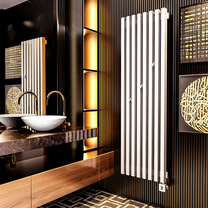  Электрический радиатор полотенцесушитель Радиатор WARMMET Luxe 60 VE