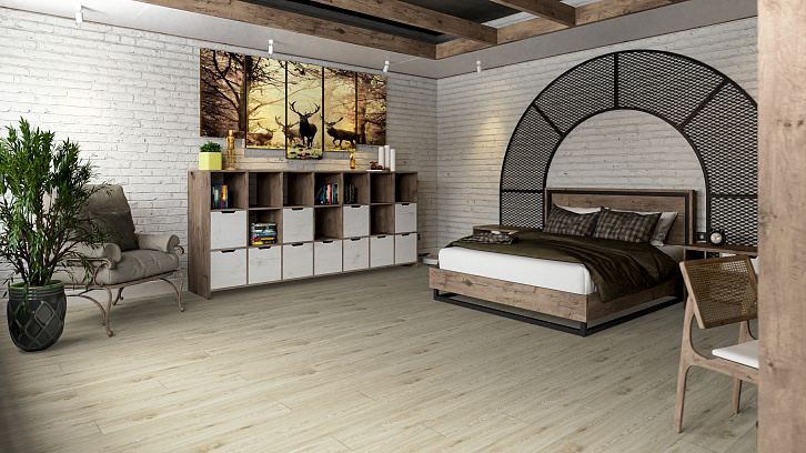 SPC Ламинат DAMY FLOOR Семья Дуб Светлый SPC Ламинат DAMY FLOOR Семья Дуб Светлый