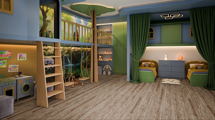SPC Ламинат DAMY FLOOR Семья Дуб Селект SPC Ламинат DAMY FLOOR Семья Дуб Селект