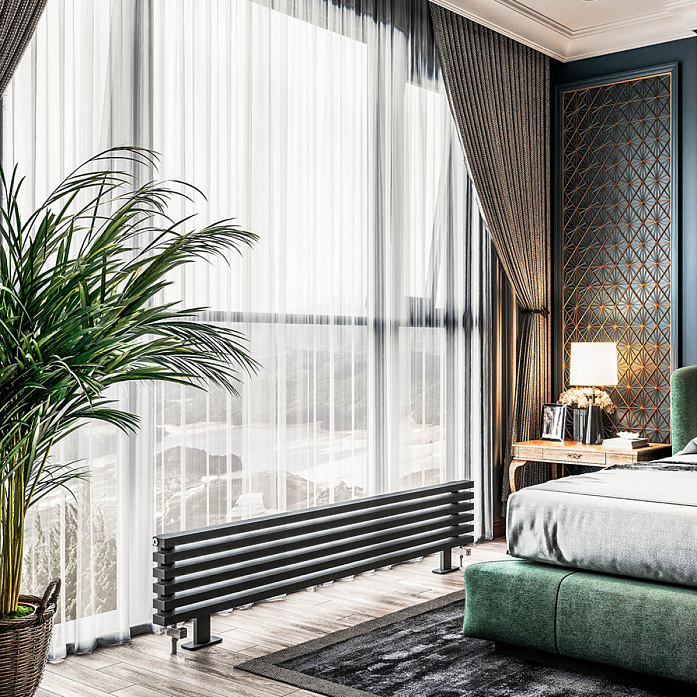 Трубчатый напольный радиатор Радиатор WARMMET Luxe 60 HN