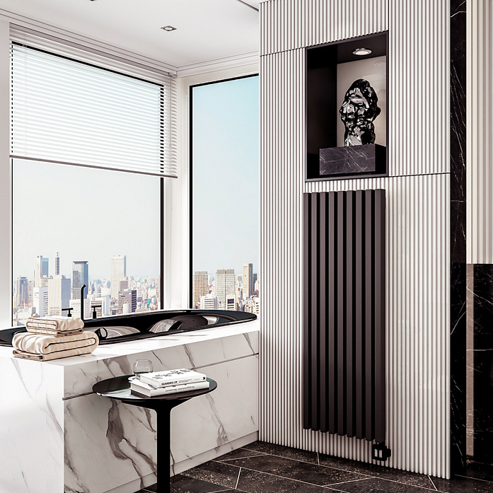  Электрический радиатор полотенцесушитель Радиатор WARMMET Luxe 60 VE