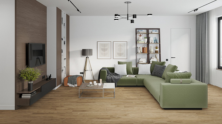 SPC Ламинат DAMY FLOOR Семья Орех Европейский SPC Ламинат DAMY FLOOR Семья Орех Европейский