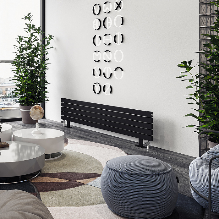 Трубчатый напольный радиатор Радиатор WARMMET Flat 60 HN