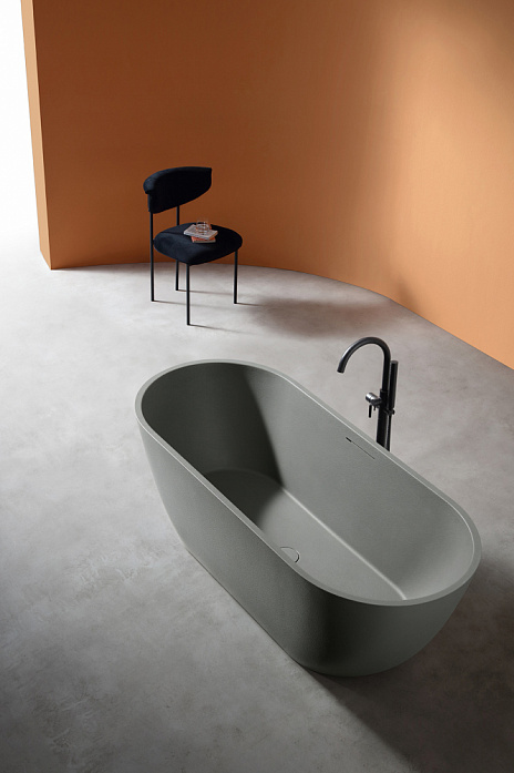 Ванна из искусственного камня ABBER Frankfurt AM9941MLG Ванна из искусственного камня ABBER Frankfurt AM9941MLG