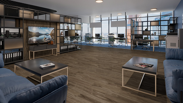 Усовершенствованная кварц-виниловая LVT плитка DAMY FLOOR Семья Орех Американский Усовершенствованная кварц-виниловая LVT плитка DAMY FLOOR Семья Орех Американский