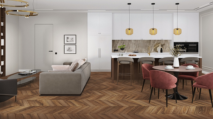 Усовершенствованная кварц-виниловая LVT плитка DAMY FLOOR Шайо Усовершенствованная кварц-виниловая LVT плитка DAMY FLOOR Шайо