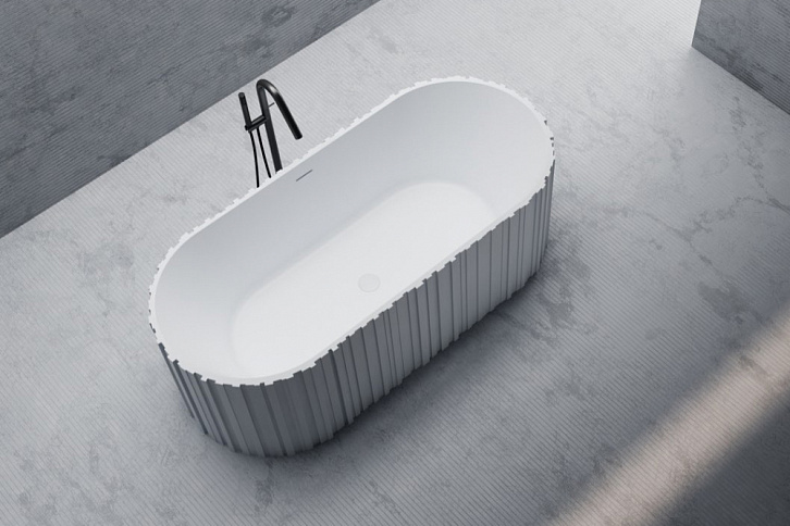 Ванна из искусственного камня ABBER Stein AS9653 Ванна из искусственного камня ABBER Stein AS9653