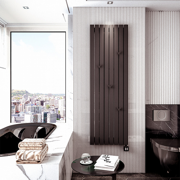 Электрический радиатор полотенцесушитель Радиатор WARMMET Flat 60 VE Электрический радиатор полотенцесушитель Радиатор WARMMET Flat 60 VE